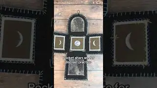 Pocket Altars #altar #witchcraft