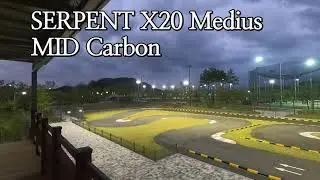 Serpent x20 Medius Mid carbon / night track  /1/10 touring