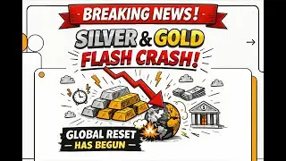 BREAKING NEWS - SILVER & GOLD FLASH CRASH - GLOBAL RESET HAS BEGUN | DW