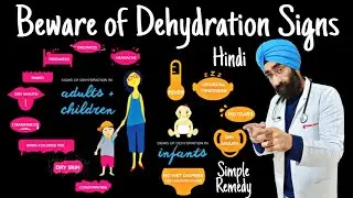 Dehydration signs & treatment | Dr.Education (Hindi)