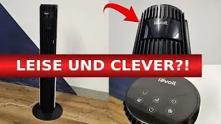 LEISER geht es nicht 🤓 Der smarte LEVOIT Turmventilator mit Fernbedienung sowie Nachtmodus