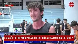 Echague se prepara para su debut en la Liga Nacional de Voley - 06/01/2026