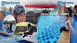 Kolam Renang Dua Putri, Tarif Cuma Rp 10 Ribu - @TRIBUN LAMPUNG NEWS VIDEO