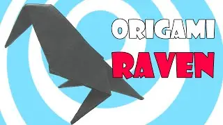 Origami Raven (Crow) Video Instructions