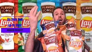 Lay's Chips Flavor Icons 2020 Food Review Do They Live Up To Their Inspired Flavors?!?
