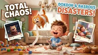 Total Chaos! 😱🔥 | تجميعة كوارث دقدق وبسبوس.. البيت اتدمر حرفياً! (ضحك متواصل)