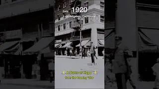 Colorized Footage of Los Angeles Downtown | 1920 #new #history #video #old #prayer #usa