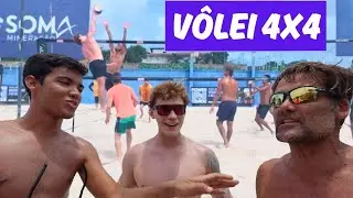 TIRARAM LÉO BOREL DO SÉRIO! COPA PENHA DE VÔLEI 4X4. #volei #voleibol