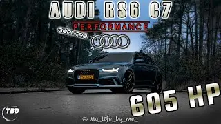 AUDI RS6 C7 Performance de 605ch.💥ET 750 Nm🤯POPS AND BANGS on exhaust --By TheBelgiumDrivers🔥 --