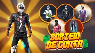 A CONTA MAIS RARA DO FREE FIRE PODE SER SUA! SORTEIO FREE FIRE