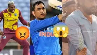Fabian Allen Angry😡And Ms Dhoni Ke Sath Kya Ho Gaya😱|| Cricket News|| Failure Boy|| Shivanshu Dixit.