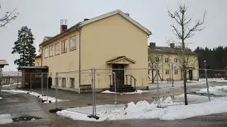 T&ouml;cksfors centralskola - rivning 2023