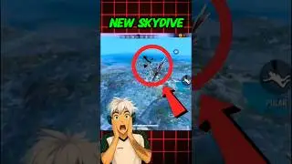 FF 👉 OB51 new skydive skin 🤯 free fire new skydive #skydiving #freefire #event #shorts