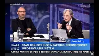 VALENTIN STAN  ANALIST POLITIC ;ALEGERILE ANTICIPATE SUNT INEVITABILE !