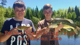 Why an Indiana fisherman takes his sons fishing on Pelican Lake