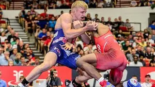2015 WTT 74kg Finals: Kyle Dake vs Jordan Burroughs - Match 2