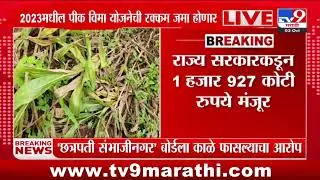 Crop Insurance in Kharip | 2023मधील खरिपातील पीक विमा योजनेची रक्कम 3 दिवसात जमा होणार