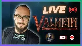 LIVE #4 | VALHEIM | LipFly Games | Glitnir Server | PC Game | 2025