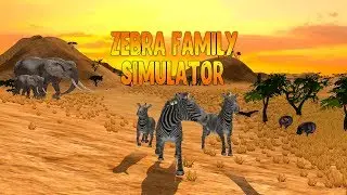 🦓Zebra Family Survival Simulator, Danger Is Everywhere In Big wild Savannah