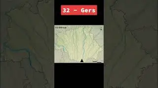 le Gers (Dpt FR #32) #shorts