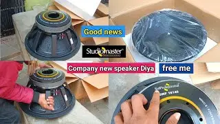 Good News Studiomaster Company New Speaker Diya Free Me Studiomaster 1400 Watt Speaker Price 2024