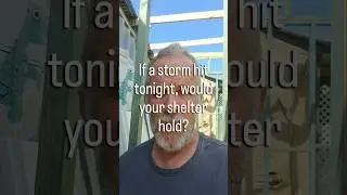 would your shelter hold? #offgrid #storm #survive #homestead