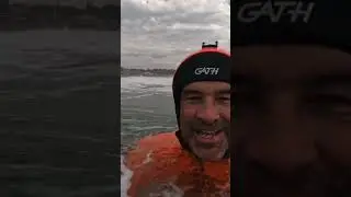 Swimming with a GoPro In the Surf Impact Zone #hero7 #gathhelmet #orange