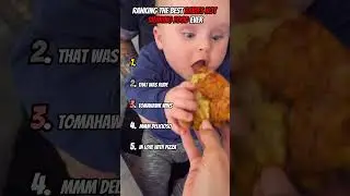 Ranking The Best Babies Not Sharing Food Ever #cutest #funny #ranking
