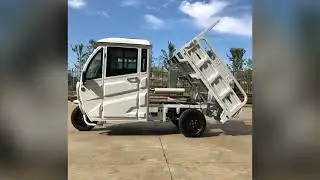 Electric tricycle with cabin, with EEC certificate