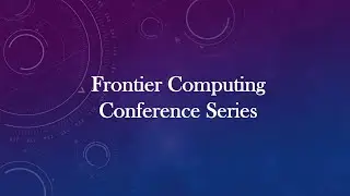 International Conference on Frontier Computing