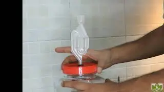 ATTACH AIRLOCK to DIY FERMENTER | Cost Effective Solution| PERFECT SEAL | Hindi | INDIA | Wine, Beer