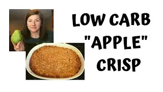 KETO APPLE CRISP || LOW CARB APPLE CRISP || THM FRIENDLY