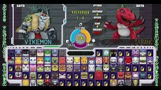 Digimon Rumble Arena Remake -- Vikemon Gameplay