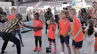 Korzeam à l'inauguration de la Foire aux Associations 2023 à #villeneuvedascq