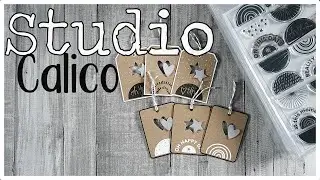 C&oacute;mo hacer ETIQUETAS R&Aacute;PIDAS con SELLOS de STUDIO CALICO