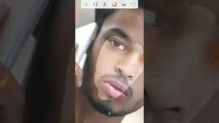 Autodesk sketchbook face smooth and hair style #shorts video