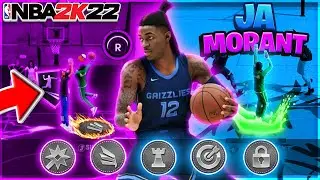 THIS JA MORANT GLITCH BUILD WILL BREAK NBA 2K22 NEXT GEN! BEST TALL GUARD BUILD 90 3PT, 92 DUNK!