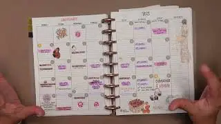 2025 Franken Planner Flip Through | goals, weekly spreads & more