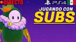 Fall Guys PS4 - Jugando con SUBS en partidas privadas