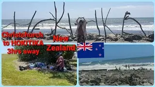 Beach Town Hokitika Adventure l South land New Zealand #happytripholiday #enjoyholiday