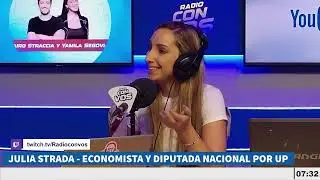 Julia Strada  con Straccia en Radio con vos: economía de Milei, presupuesto y empresariado nacional
