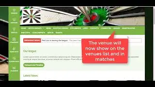 League Sites - Google Maps and Calendar
