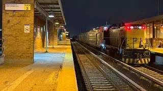 LIRR rescue move at Floral Park with couple up