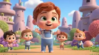 Smiley Day Fun World 😄🌈 Fun Kids Song | Playtime & Happy Adventure