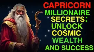 ♑ Capricorn Millionaire Secrets 2025: Unlock Cosmic Wealth & Success NOW! 💰✨