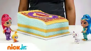 How to Decorate Your Own Shimmer & Shine Birthday Cake  | Nickelodeon Parents (AD)