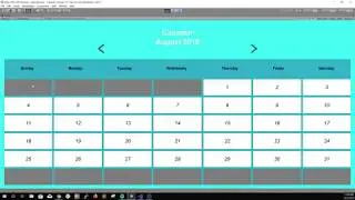 Unity 2D Tutorial: Calendar