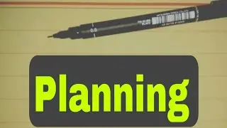 Meaning of Planning || Business Management #commerce #management #12th #exam.