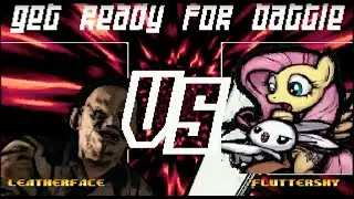 Mugen : Leatherface (The Texas Chainsaw Massacre) Vs Fluttershy (MLP) (Request)