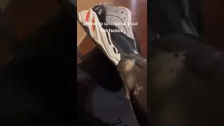 Shoe hack of the day , works on Jordan, yeezy , etc just try not to burn your shoe